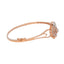 18K Rose Gold & 0.62ct Diamond Bangle (8.8gm)