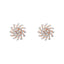 18K Rose Gold & 0.71ct Diamond Stud Earrings (4.8gm)