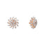 18K Rose Gold & 0.71ct Diamond Stud Earrings (4.8gm)