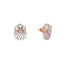 18K Rose Gold & 0.89ct Diamond Stud Earrings (3.7gm)