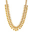 22k Yellow Gold Temple Necklace Set w/ Gemstones (117.6gm)