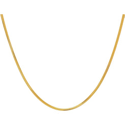 22K Yellow Gold 18 inches Chain(8.0 gm)