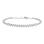 18K White Gold & 0.71ct Diamond Bracelet (11.2gm)