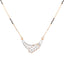 18K Rose Gold & 1ct Diamond Mangalsutra (7.17gm)