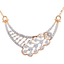 18K Rose Gold & 1ct Diamond Mangalsutra (7.17gm)