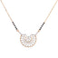 18K Rose Gold & 1ct Diamond Mangalsutra (5.57gm)