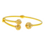 22K Yellow Gold Ball Bead Bangle (11.05gm)