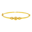 22K Yellow Gold Ball Bead Bangle (11.2gm)