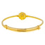 22K Yellow Gold Ball Bead Bangle (14.6gm)