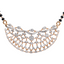18K Rose Gold & 1.01ct Diamond Mangalsutra (7.63gm)