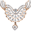 18K Rose Gold & 0.93ct Diamond Mangalsutra (6.99gm)