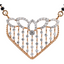 18K Rose Gold & 0.76ct Diamond Mangalsutra (6.1gm)