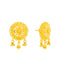 22K Yellow Gold Stud Earrings (6.5gm)