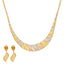 22K Multi-Tone Gold Necklace Set (32.9 grams)