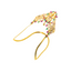 22K Yellow Gold Lakshmi Vanki Arm Bracelet w/ Emerald, Ruby, & CZ (27.9gm)
