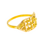 22K Yellow Gold & CZ Ring (1.2gm)