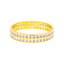 22K Yellow Gold & CZ Ring, Size 9.5 (3.7gm)