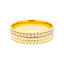 22K Yellow Gold & CZ Ring, Size 9 (6gm)