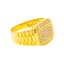 22K Yellow Gold & CZ Ring Size 9.7 (8.6gm)