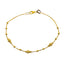 22K Yellow Gold Beaded Bracelet (2.5gm)