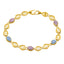 22K Yellow Gold and CZ Bracelet (6.1gm)