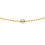 22K Multi-Tone Gold Classic Beaded Chain (24.3gm)