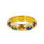 22K Yellow Gold Meenakari Ring (3.3gm)
