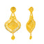 22K Yellow Gold Filigree Necklace Set (137gm)