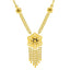 22K Yellow Gold Purvi Necklace & Earrings Set (70.5 grams)