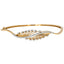 18K Rose Gold & 0.38 ct Diamond Bangle (9.82 grams)