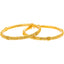 22K Yellow Gold Bangle Set of 2 (35.4gm)