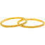 22K Yellow Gold Bangle Set of 2 (34.7gm)