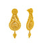 22K Yellow Gold Bridal Necklace & Earring Set (56.6 grams)