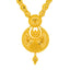 22K Yellow Gold Bridal Necklace & Jhumki Earring Set (44.3 grams)