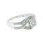 18K White Gold & 0.35 ct Diamond Ring (3.2 grams)