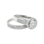 18K White Gold & 1.16 ct Diamond Ring (6.6 grams)