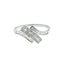 18K White Gold & 0.33 ct Diamond Ring (2.1 grams)