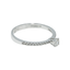 18K White Gold & 0.31 ct Diamond Ring (1.78 grams)