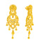 22K Yellow Gold Filigree Necklace Set (63.3gm)