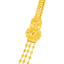 22K Yellow Gold Filigree Necklace Set (60gm)