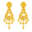 22K Yellow Gold Filigree Necklace Set (78.6gm)