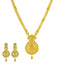 22K Yellow Gold Bridal Necklace Set (84.3gm)