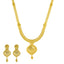 22K Yellow Gold Bridal Necklace Set (69.3gm)