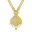 22K Yellow & White Gold Bridal Necklace Set (62.9gm)