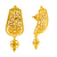 22K Yellow Gold Drop/Dangle Earrings (6.1gm)