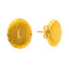 22K Yellow Gold Stud Earrings (2.7gm)