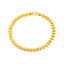 22K Yellow Gold 6 inch Arrowhead Bracelet (4.3gm)