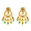 22K Yellow Gold Kundan Necklace Set (97 grams)