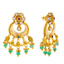 22K Yellow Gold Kundan Necklace Set (97 grams)