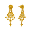 22K Yellow Gold Filigree Necklace Set (52.1 grams)